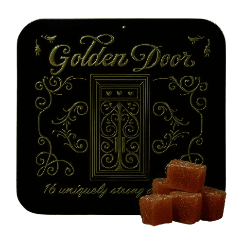 Golden Door Gummies – Peach and Lychee 16 vegan peach and lychee flavoured gummies packed with elderberry antioxidants and 4g of premium functional mushrooms. Gluten-free, natural ingredients, and crafted for daily immune support and overall wellness.
