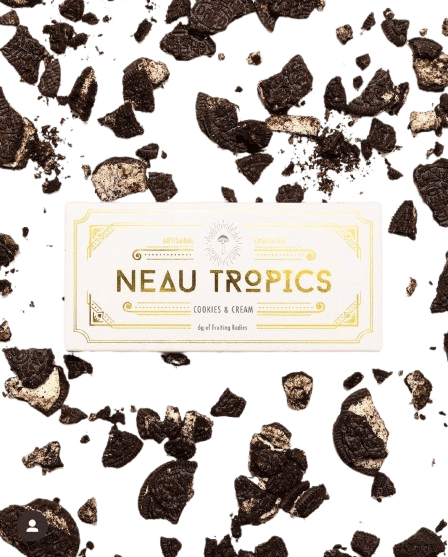 Neau Tropics Cookies & Cream Chocolate Bar Neau Tropics Cookies & Cream Chocolate Bar