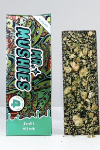 Mr Mushies Jedi Mint Chocolate Bar Mr Mushies Jedi Mint Chocolate Bar