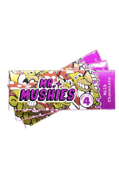 Mr Mushies Milk Chocolate Bar Mr Mushies Milk Chocolate Bar